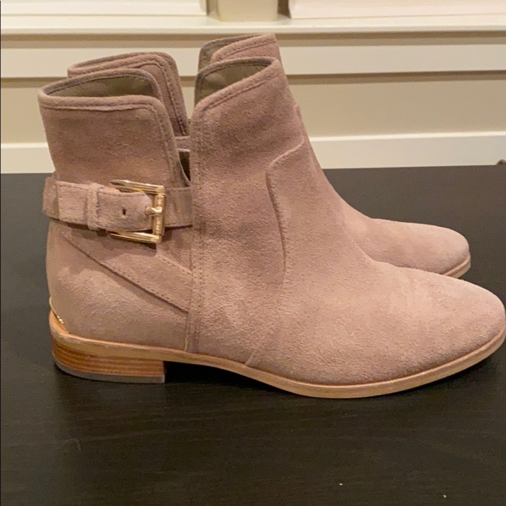 MICHAEL KORS Suede Booties